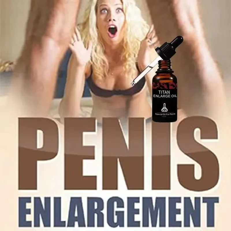 Ingrandimento del pene Big Dick ispessimento del pene massaggio di crescita olio ritardato orgasmico liquido cura dell'erezione del pene maschile