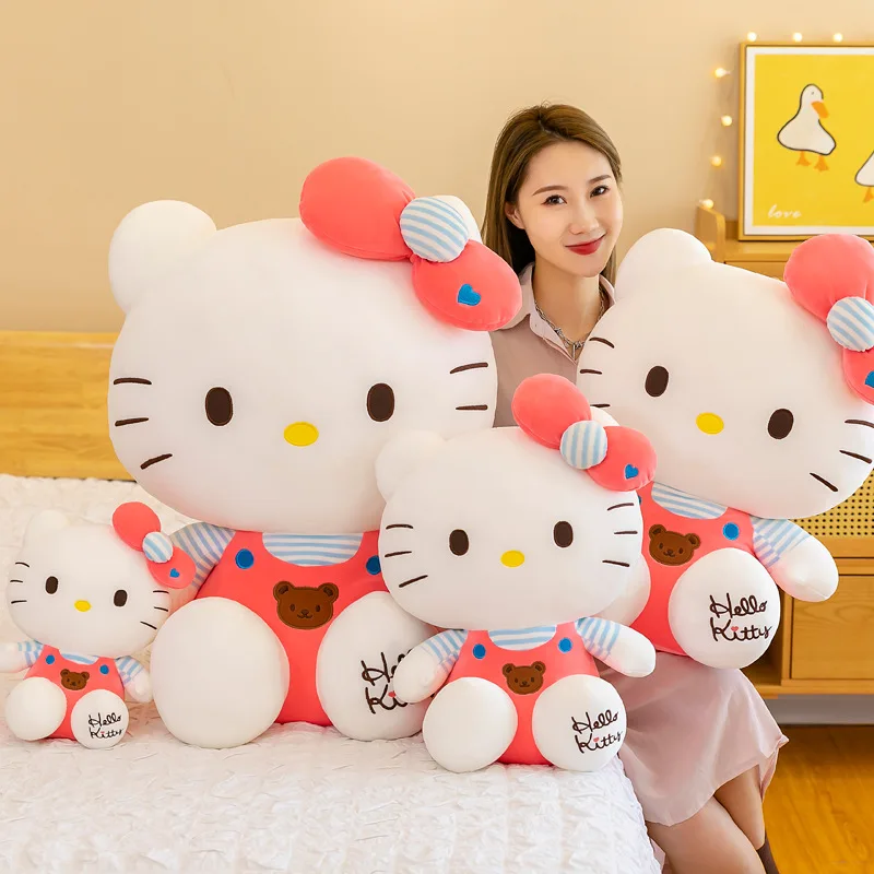 

Sanrio милые плюшевые игрушки Hello Kitty Розовые 30/45 см мягкие плюшевые куклы игрушки для детей подушка для девочек подарок на день рождения