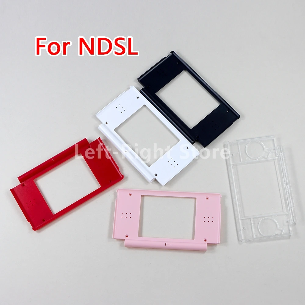 1 قطعة ل NDSL العلوي العلوي زر أسفل شاشة LCD الإطار الإسكان شل الجبهة الغطاء الخلفي حافظة غلاف بلاستيكي لوحدة التحكم DS لايت