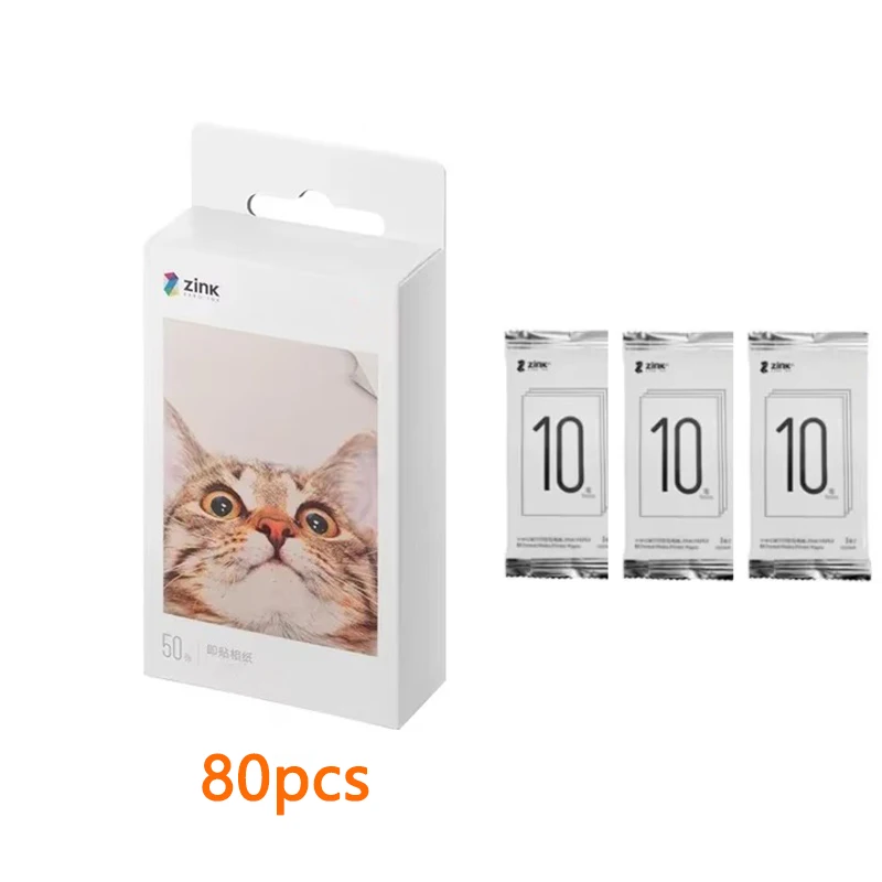Original MIJIA ZINK Pocket Printer Paper Self-adhesive Photo Print