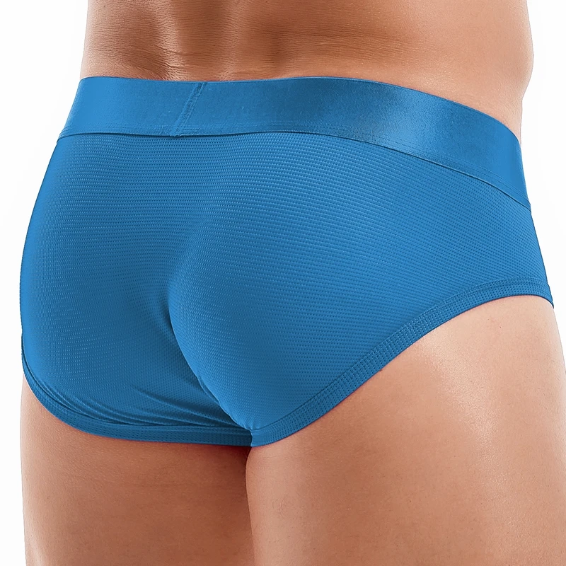 Jockmail Sexy Man\'s Underwear Briefs Underpants Breathable Mesh Thong Men\'s Briefs Bikini Gay Underwear Lingerie Tangas Slip