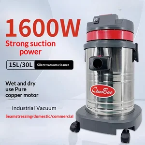 Construction Wet Dry Vacuum Powerful Quiet Industrial Commercial HEPA Heavy Duty High Capacity Garage Car Detailing Sweep