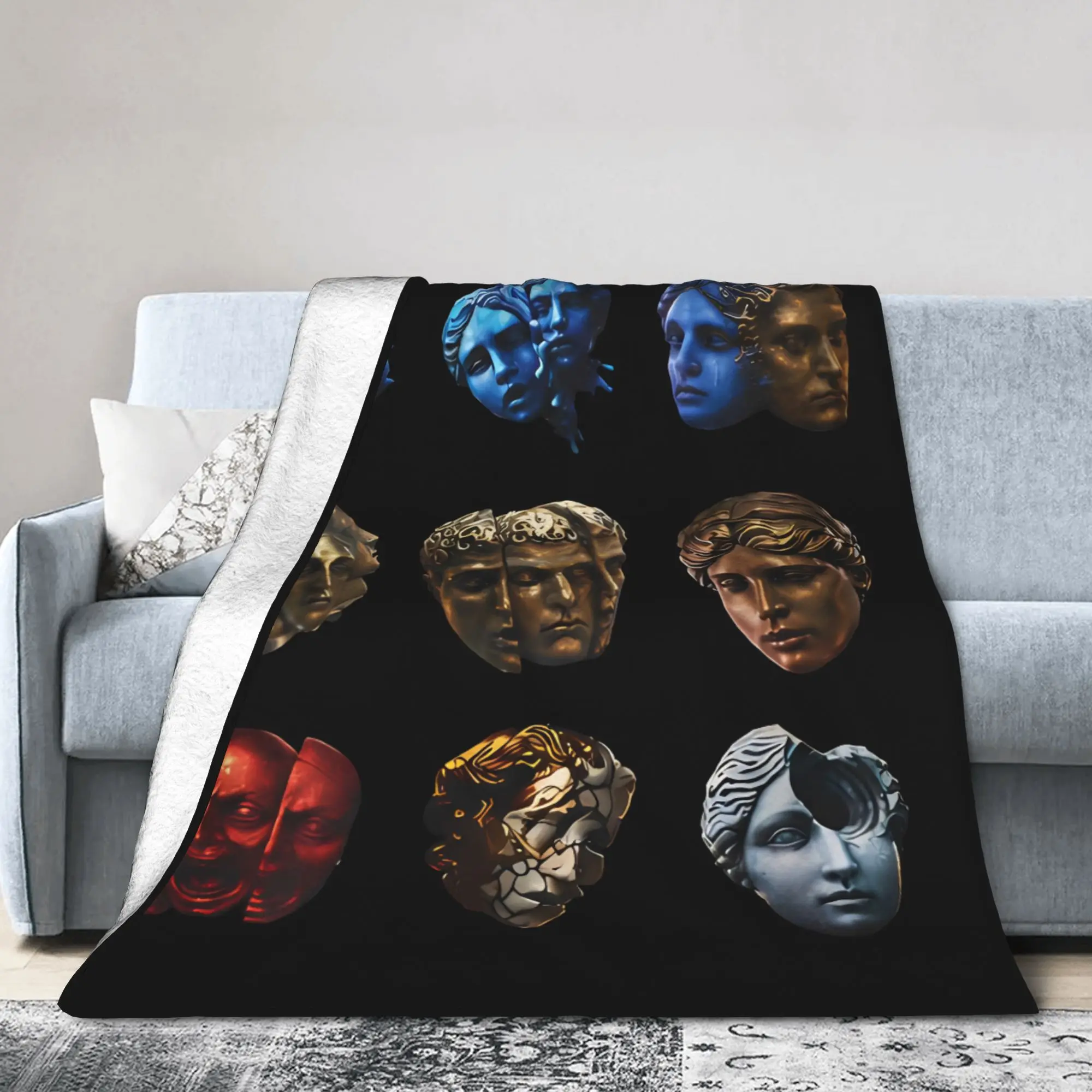 Paths Exile Currencies Meme Blanket Flannel Video Game Super Soft Throw Blanket for Home Couch Car Portable