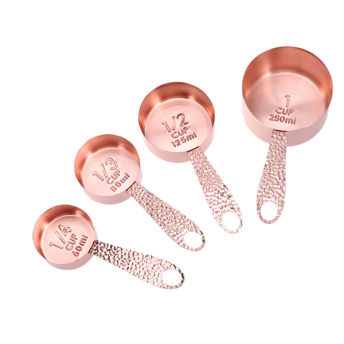

4pcs Measuring Spoon Set Stainless Steel Kitchen Tools Teaspoon Accurate Measurement Easy to Clean DurableSpoons
