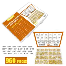 Set of 100 Monolithic Ceramic Capacitors #3