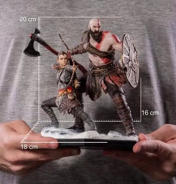 

NECA Game God of War 4 Kratos & Son Atreus 7 "18 см 2 шт./компл. ПВХ фигурка Коллекционная модель игрушки для подарка