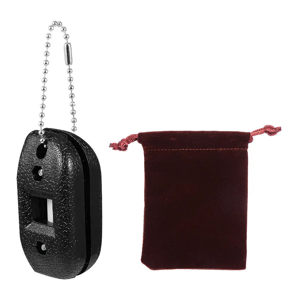 

1 Set Professional Skate Sharpener Portable Ice Blades Sharpening Tool Adjustable Width Wear-Resistant Skates Accessory Keychain