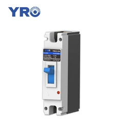 250A DC MCCB Solar Molded Case Circuit Breaker 2P 550V 160A 200A Overload Protection Switch Protector for Solar Photovoltaic