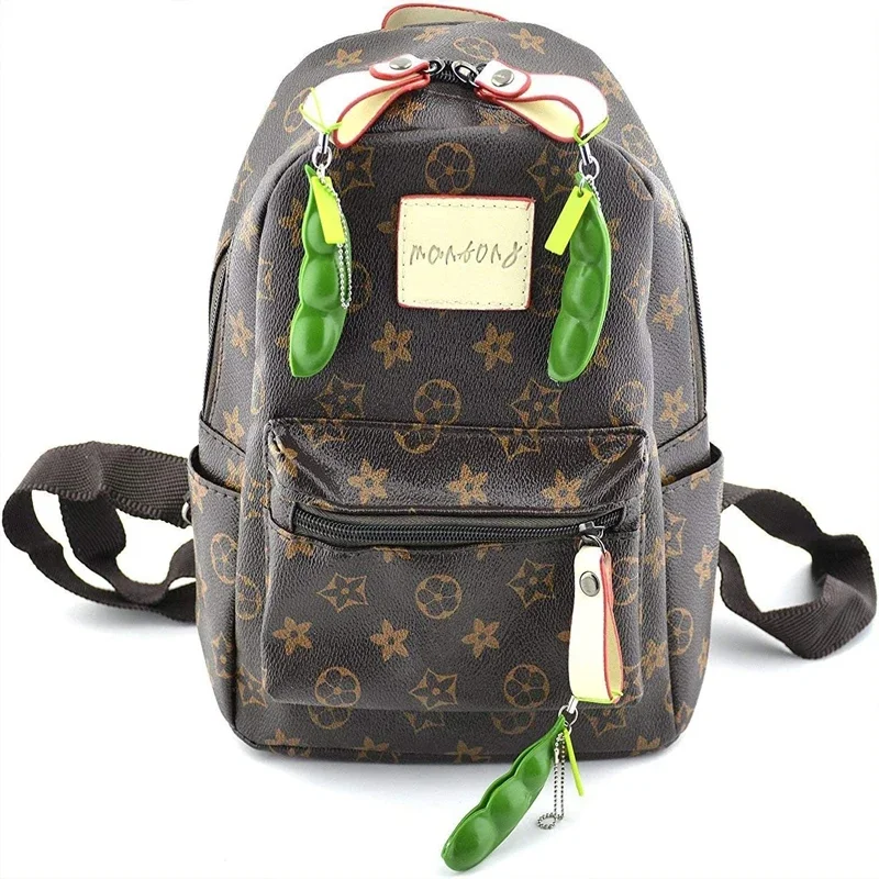 2/6/10 個エンドウ豆の殻ストレス解消おもちゃ絞るクリエイティブデザイン枝豆キーホルダー絞る楽しいストレス解消アクセサリー