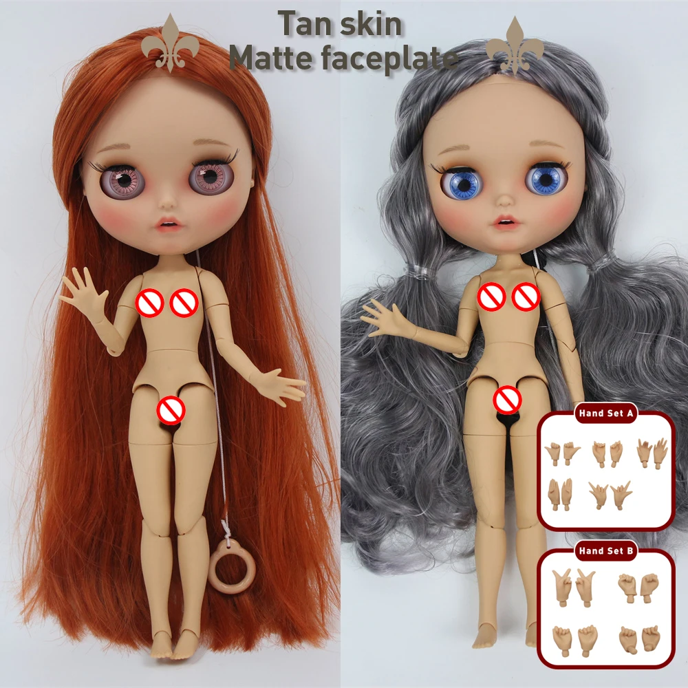 Băng Giá DBS Búp Bê Blythe 1/6 Bjd Đồ Chơi Phần Cơ Thể Mới Tân Da Mờ Dán Mặt Lưng 30Cm Bán Giá Đặc Biệt đồ Chơi Quà Tặng Anime Búp Bê SD