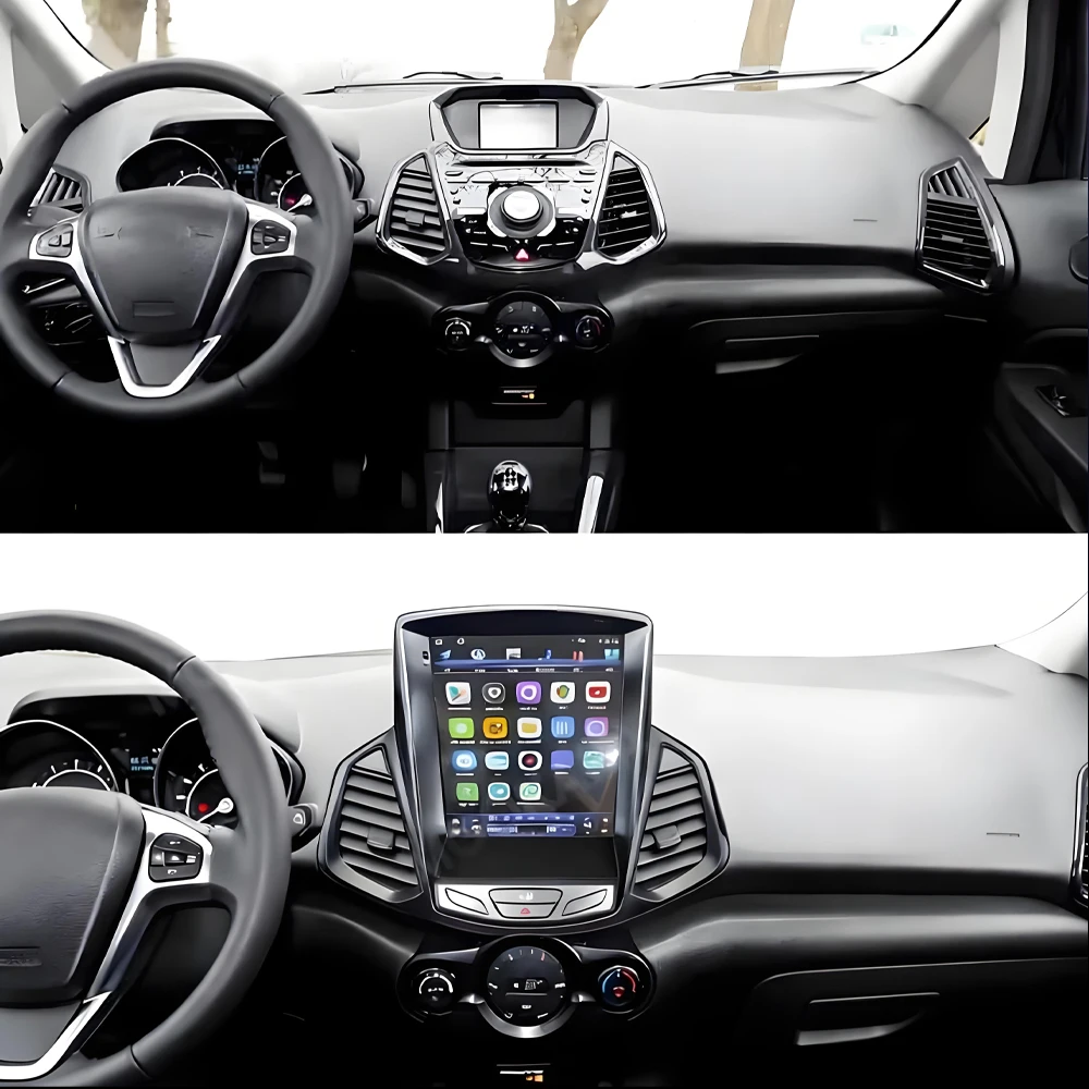 9.7 inch For Ford EcoSport Eco Sport 2013 2014 2015 2016-2018 Carplay Radio Android Auto Samochodowe Player Autoradio Bluetooth