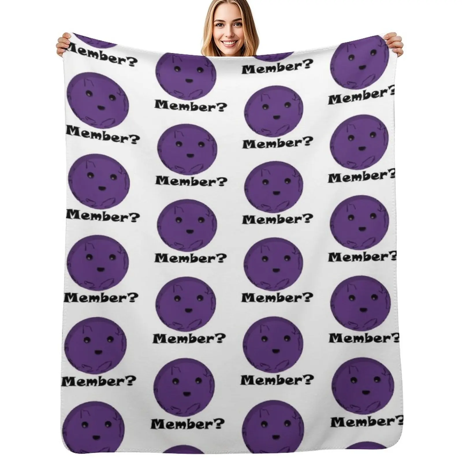 

Member Berries/ Memberberries/ Memberberry Throw Blanket Bed Fashionable Plaid on the sofa Plaid Blanket
