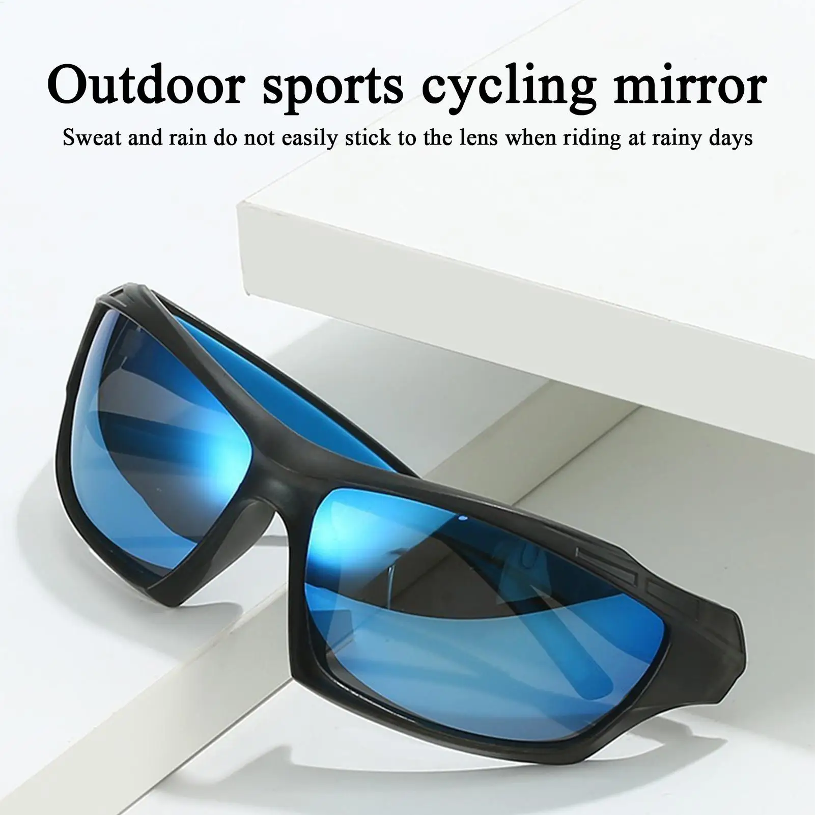 Herren-Sonnenbrille, leichte Sonnenbrille, polarisierte Sonnenbrille, bequeme, leichte Rahmen-Sportbrille zum Fahren, Angeln – Detail 4