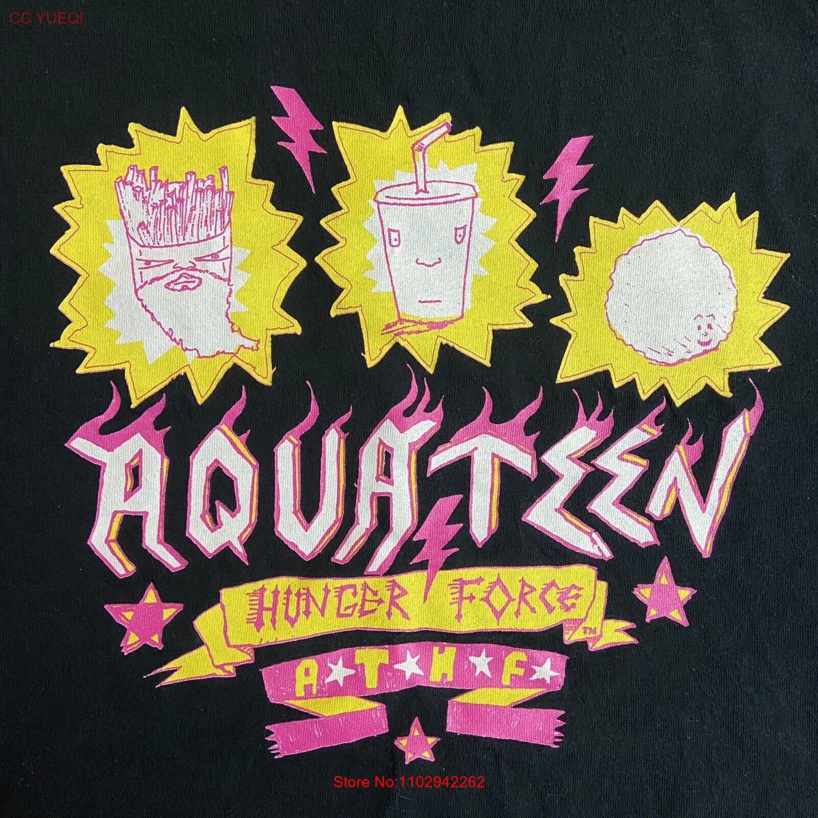 Футболка для взрослых, большая винтажная оригинальная, для подростков, голодная сила, футболка для взрослых