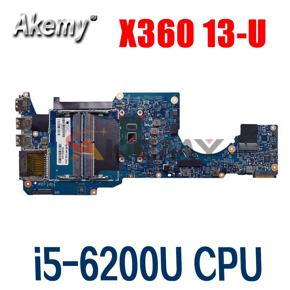 

Материнская плата для ноутбука HP Pavilion X360 13-U M3-U 15256-1 с процессором i5-7200U 448 07M07 0011 M 2 SDD DDR4 100% тест в порядке