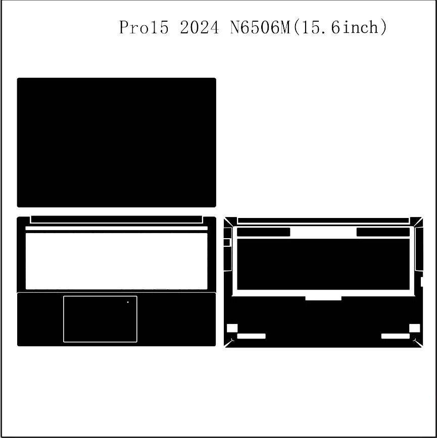 Fashion Laptop Pure Color Skin for ASUS Vivobook 15 M5100U X1502V/Pro15 K3500P K6500Z K6502V N6506M M5506 M6501R /15i K5504V