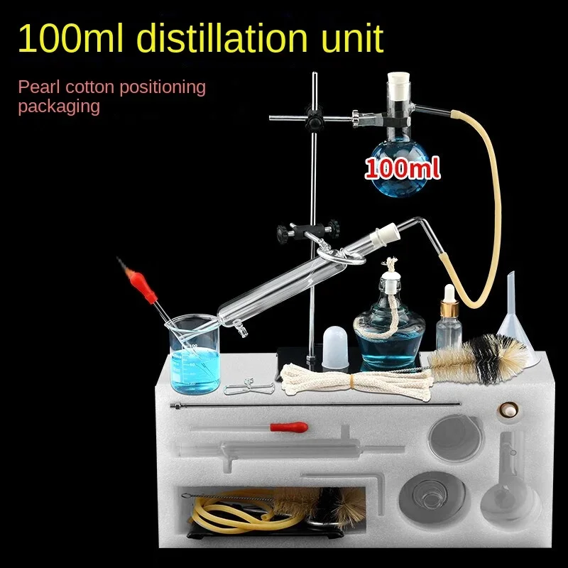 

Distillator Essential Oil Distillation and Extraction Device Laboratory Decompression Distilled Water Device