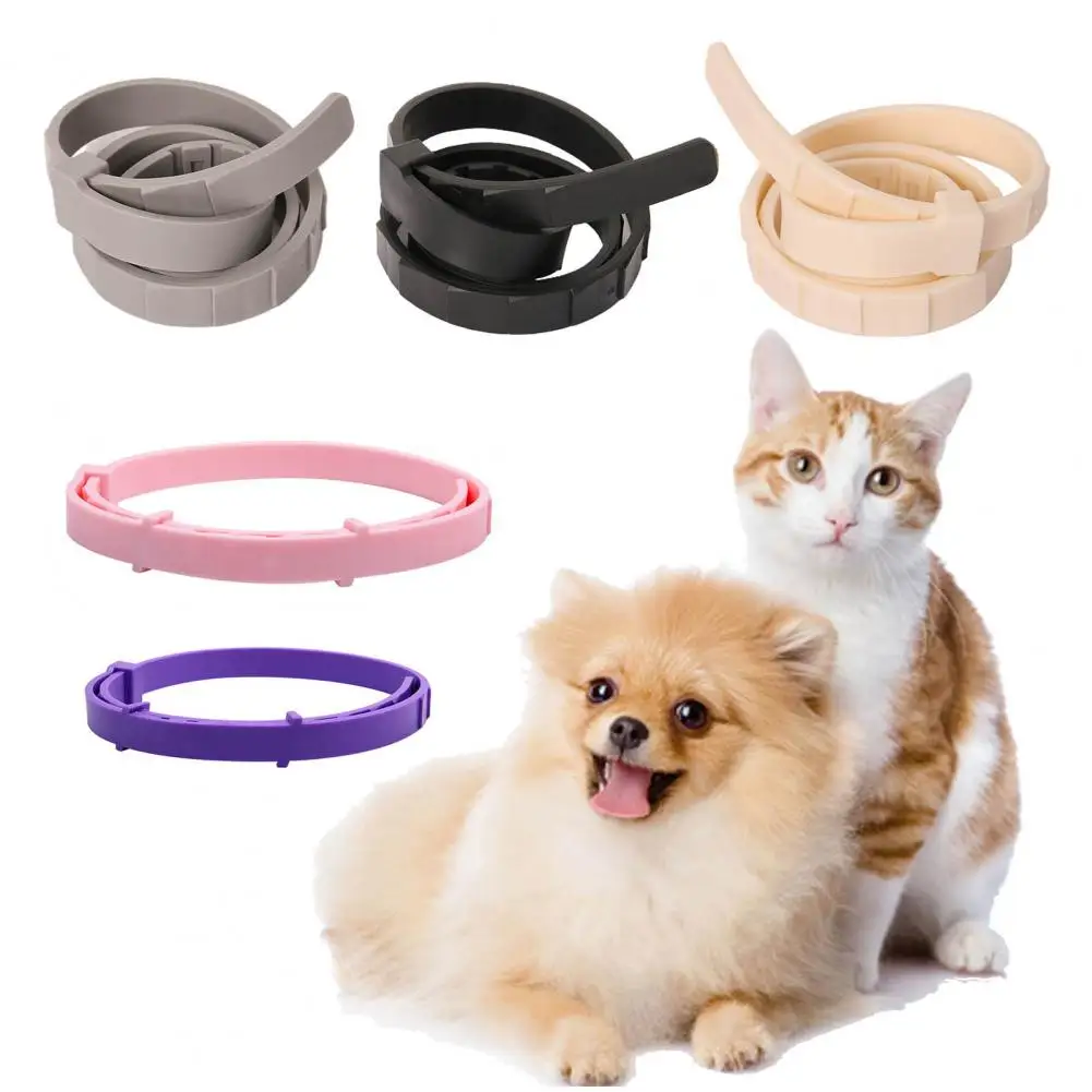 Anti-mosquito Collar Bite-resistant Flea Tick Collar Non-allergic Long-lasting Effect Repellent Collar Pet Accessories