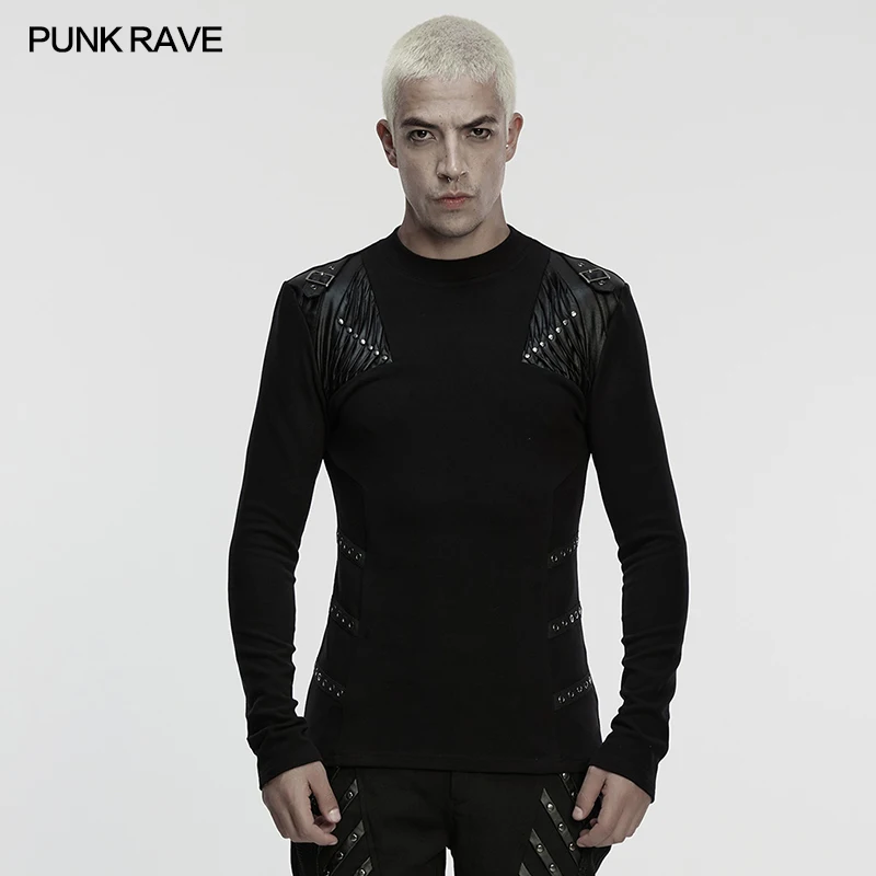 

Мужская красивая шелковая дышащая антистатическая износостойкая футболка в стиле панк в стиле панк, очаровательные красивые крутые топы