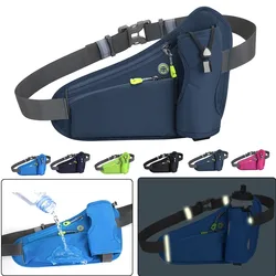 Running Waist Bags Water Bottle Holder Outdoor Camping Hiking Fitness Men Women Bicycle Cycling Belt Sports Fanny Packs