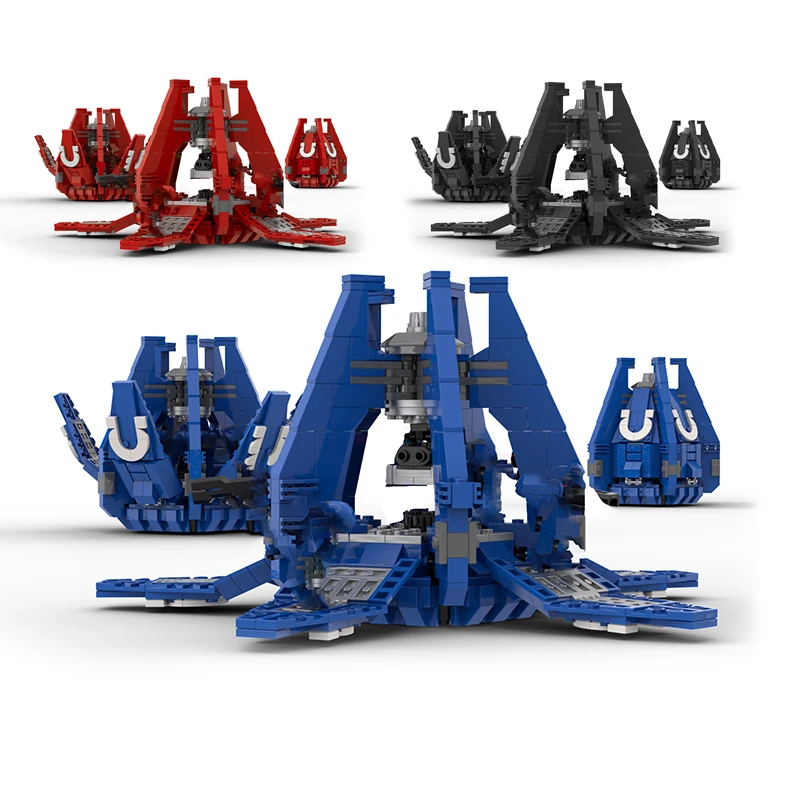 Giochi popolari Modello Moc Mattoni da costruzione Martello Battaglia Collezione Mech Tecnologia Blocchi Regalo modulare Giocattoli di Natale Set fai da te II