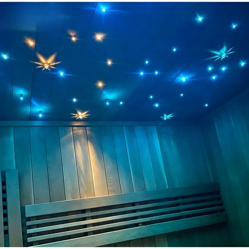 Sauna Fiber Optic Star Ceiling Kit For Steam Room Interior Lighting Decoration