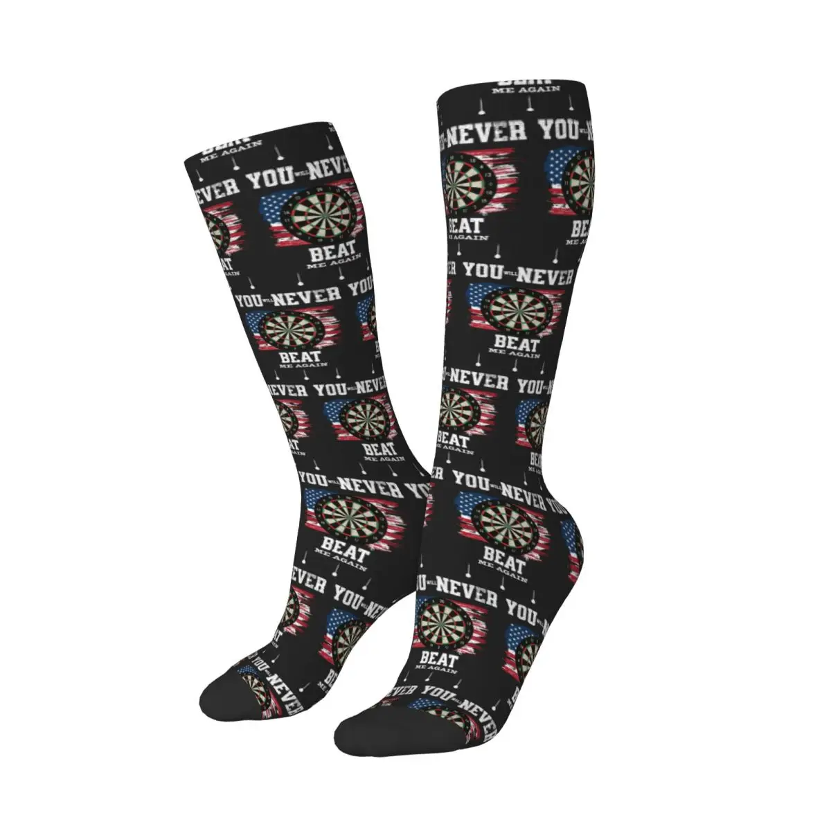 Dart Board Arrow Target Socks Harajuku Stockings All Season Long Socks Accessories for Unisex Gifts