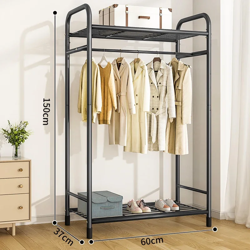 

Large Metal Coat Rack Shoe Bench Space Saving Modern Shelf Cabinets Floor Hanger Bedroom Storage Porte Manteau Room Furniture