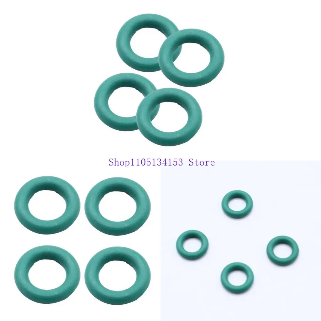 

hg89 Industrial Grade Rubber Rings Fuel Injector Leak Pipe O Rings Set with 0.6cm/0.24inch External Diameter Car Accessories