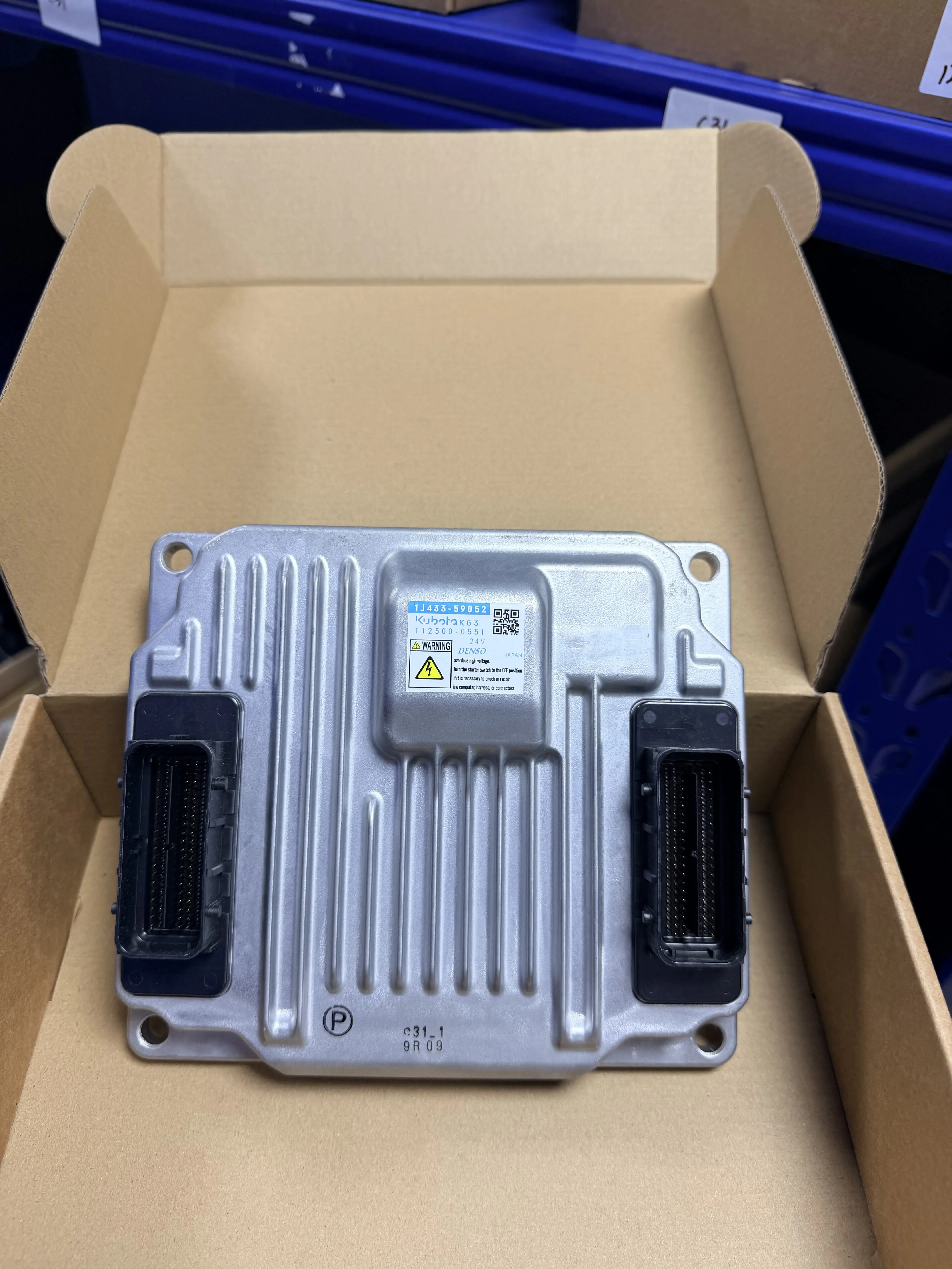 1J433-59052 Denso 112500-0551 For Volvo EC120D EC140D Engine ECM ECU Controller Built‑in program Plug‑and‑play