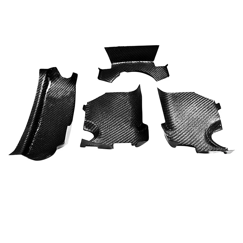 Suitable for Nissan NISSAN GTR35 Real Carbon Fiber Modified Interior Steering Wheel Base Decorative Sticker
