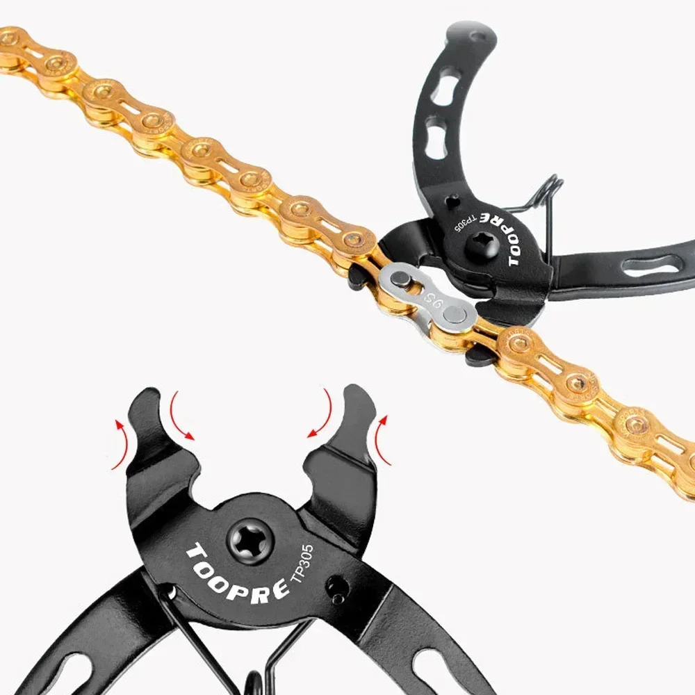 TOOPRE Bike Bicycle Link Chain Removal Repair Plier Clamp Tool Quick Release Chain Link Disassembly And Assembly Wrench