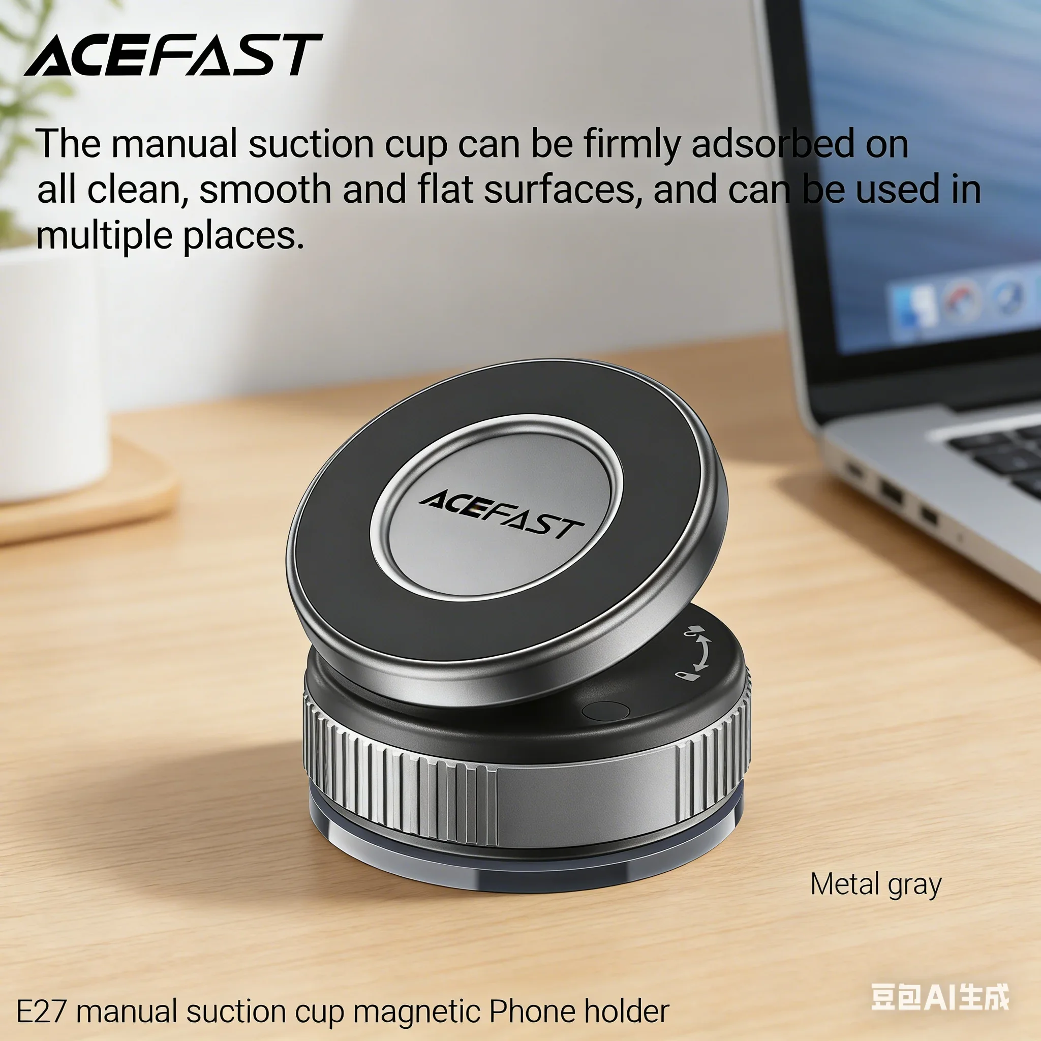 

2026 Hot Selling Upgraded Vacuum Magnetic Car Phone Holder 360° Degree Rotating Desktop Phone Holder Wall-mounted phone holder