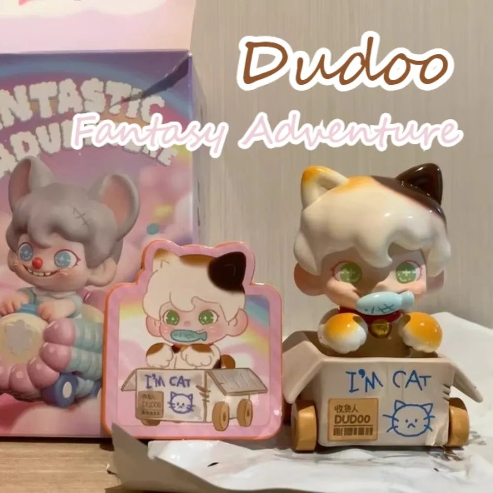 

Dudoo Fantasy Adventure Series Mystery Box Blind Box Collection Model Doll Car Decoration Backpack Pendant Toy Surprise Gifts