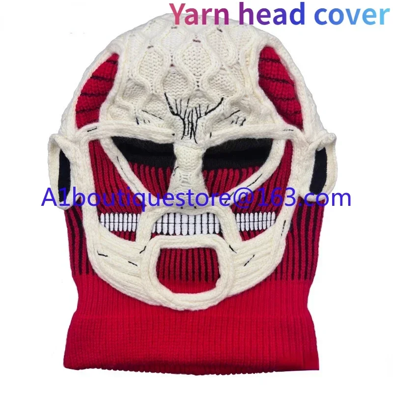 Super handsome wool headgear handmade DIY ski riding autumn and winter hat COS