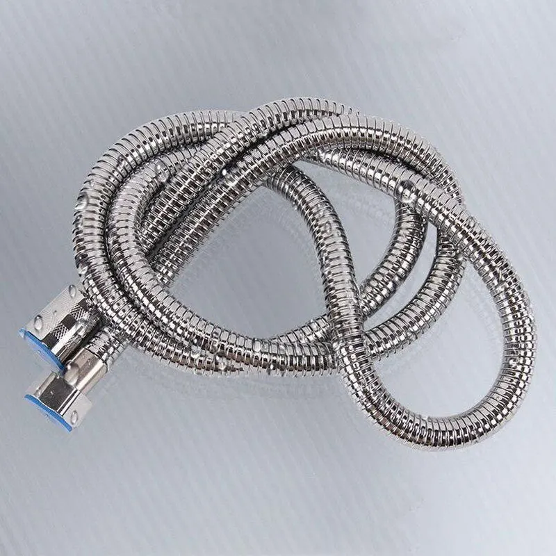 

1.5m Home Shower Tube Hose Shower Hose Stainless Steel Water Pipe Extension Tube Draw Tube Bathroom Accessories Extension Tube