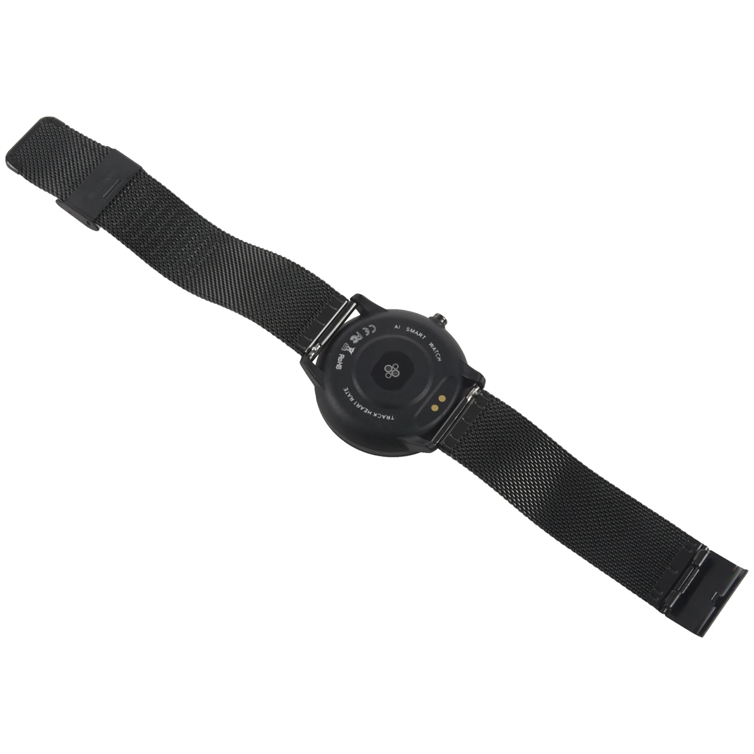 2026 New MX6 Smart Watch Men Women Blood Pressure Heart Rate Monitor IP68 Waterproof Sport Watch Black Steel