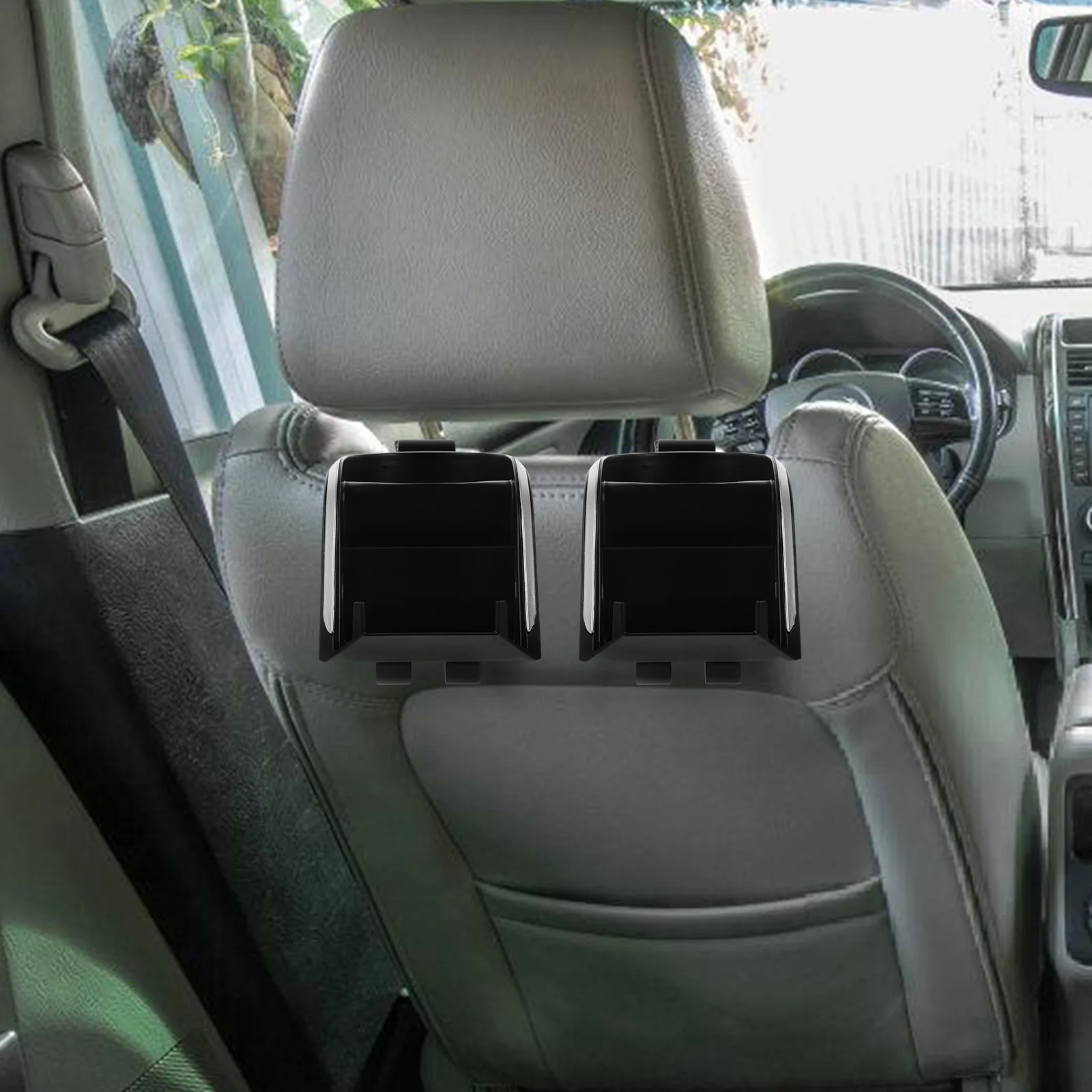 

2pcs Car Cup Holder Phone Mount 2 In 1 Expander Adjustable For Suv Truck Smartphones Durable Cupholder Mount