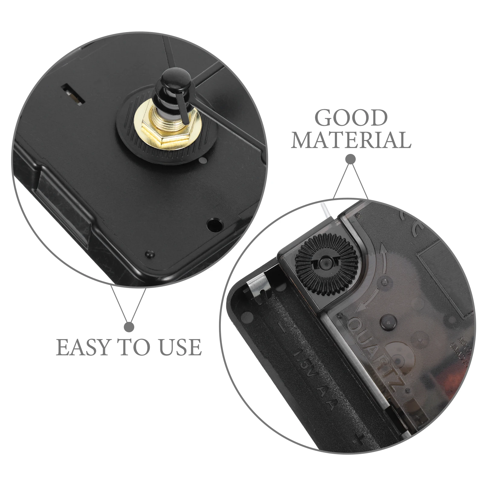 

Wall Clock Movement Mechanisms Silent Quartz Movement Parts Clockwork Pointer Set Clock Repair tool home Wall Clock accessories