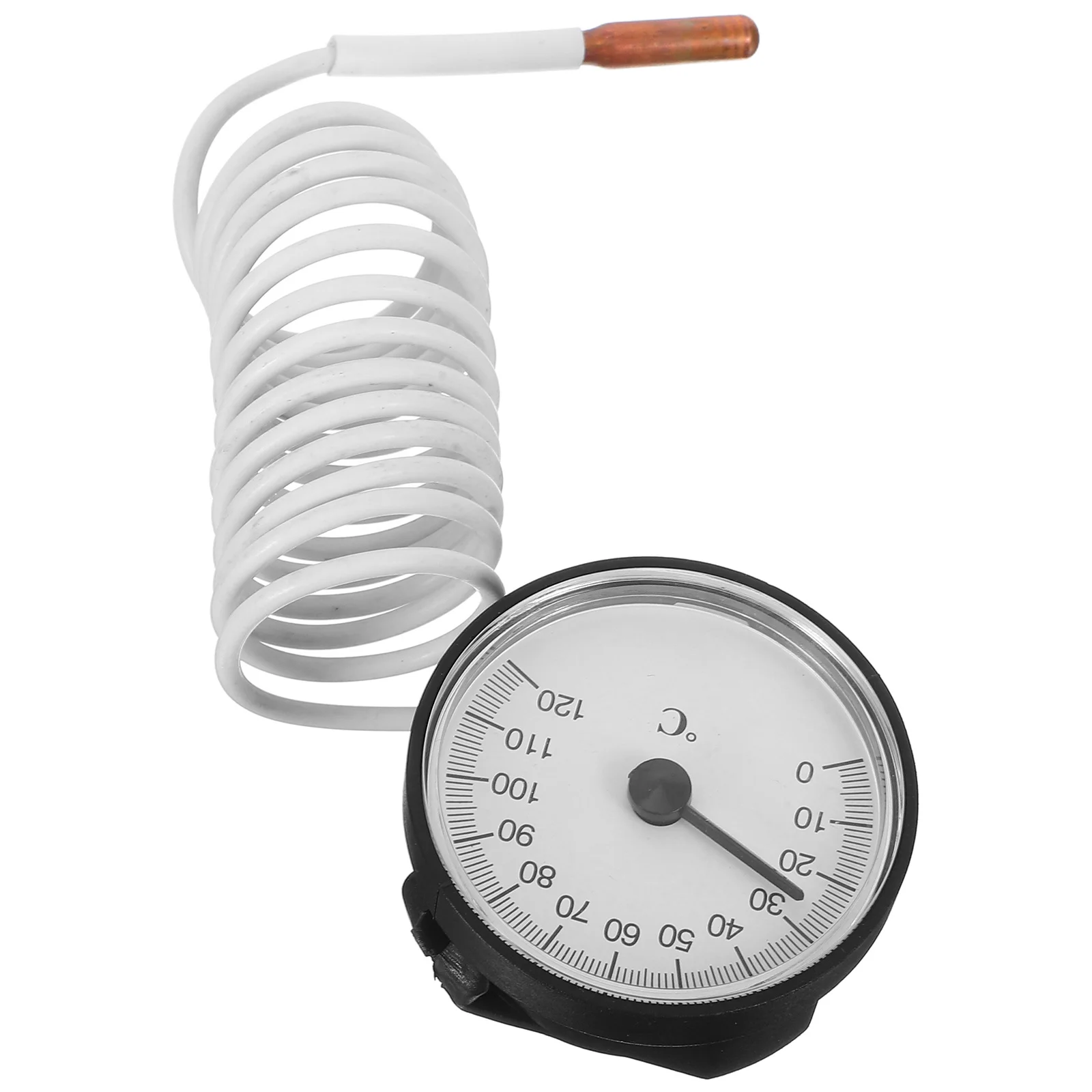 

High Precision Indoor Thermometer Liquid Filled Dial Temperature Gauge 0-120 Range Accurate Temperature Measuring Instrument
