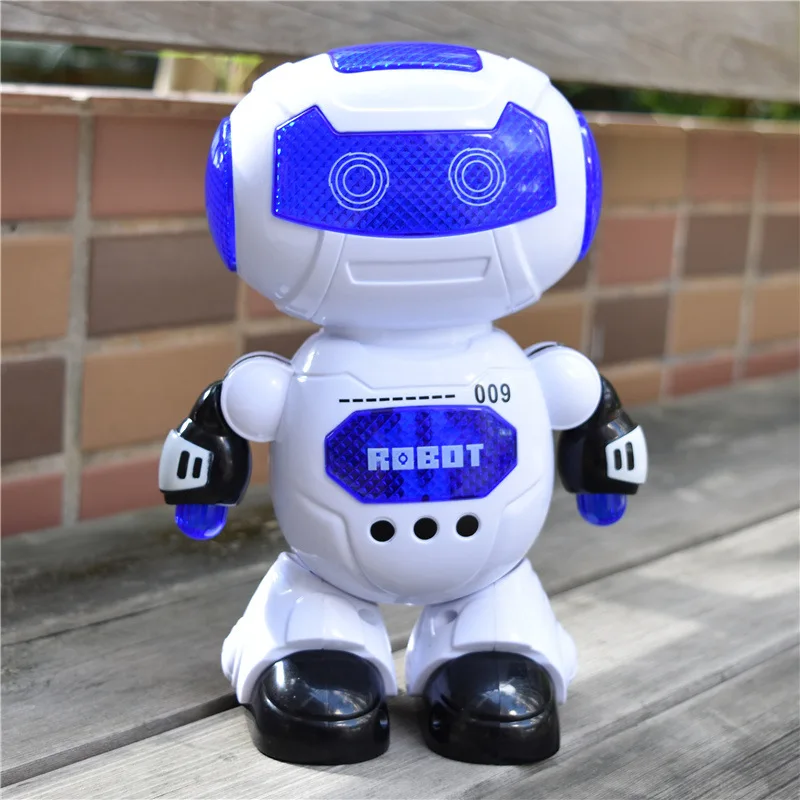 2024 New Space Dancing Electric Robot Colorful Lighting Music Boys And Girls Childrens Toys