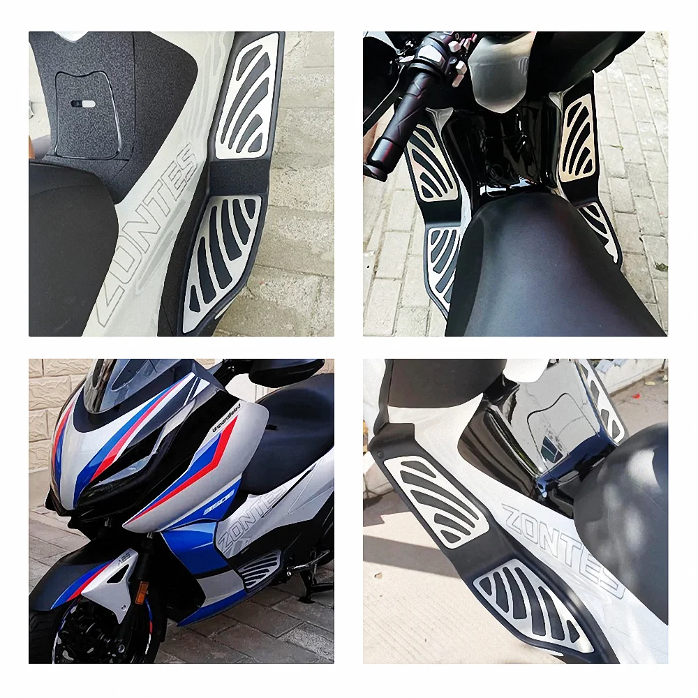 

For Zontes 350E Footrest Foot Rests Pegs Protector Pedals hold Footboard Step Platforms Sticker Motorcycle Accesories E E350 350