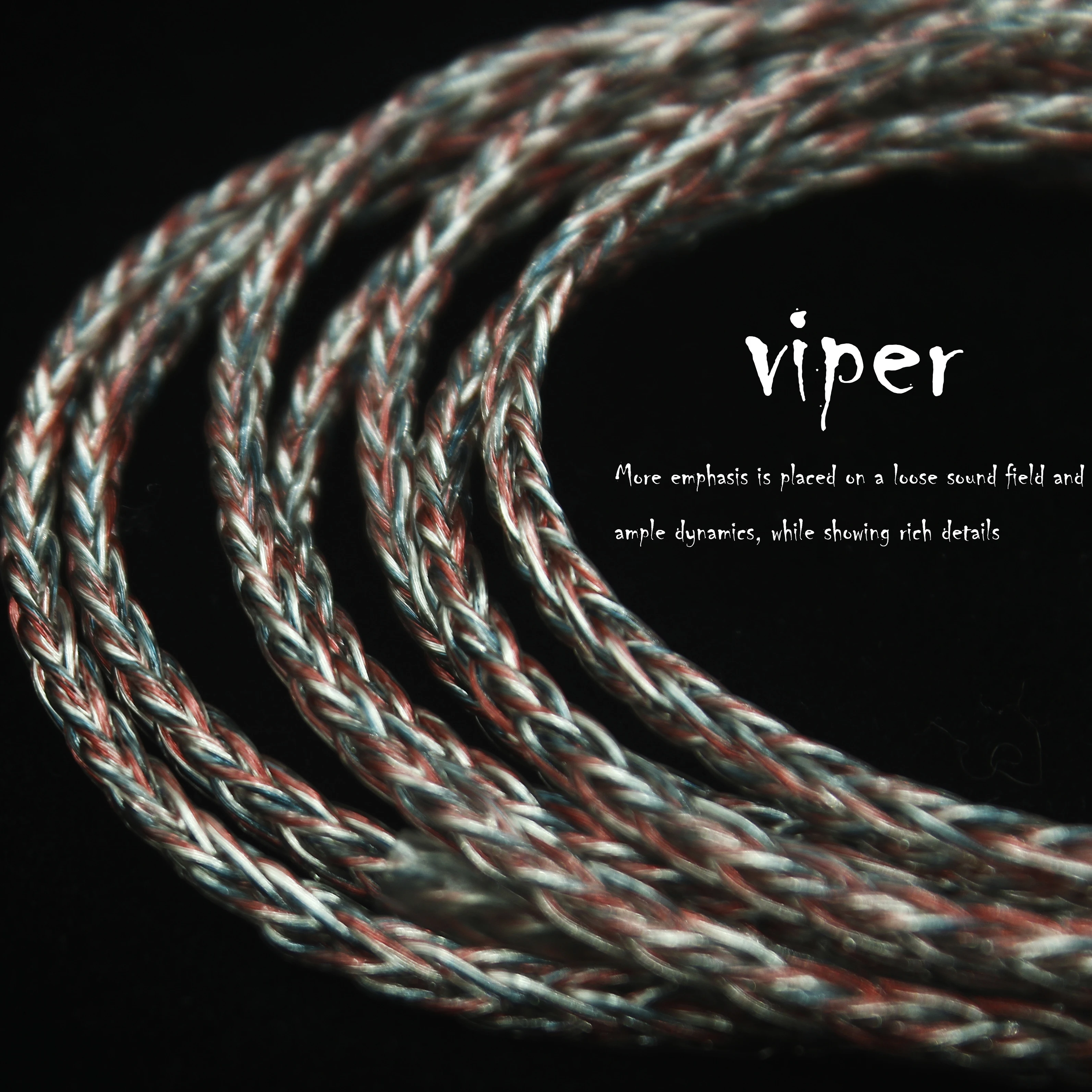 

KZ 10Pro Viper Mixed Production Upgrade Line Silver Plated Eight And Sixteen Strand Customized Finished Advanced Wire