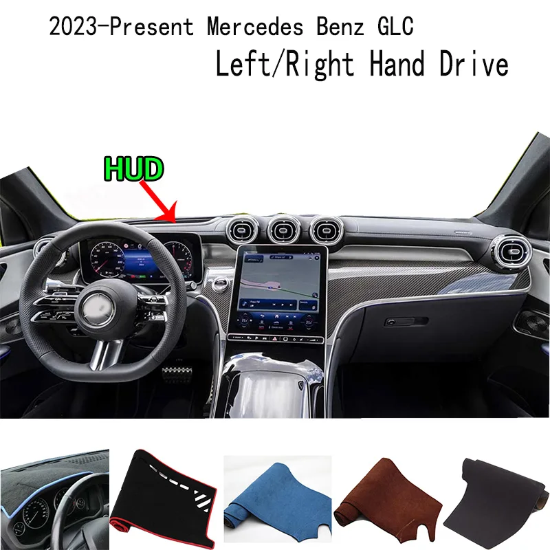 

For 2023 2024 Mercedes Benz GLC 300 260 L X254 C254 Accessories Dashboard Cover Instrument Panel Dash Mat Dashmat Protective Pad