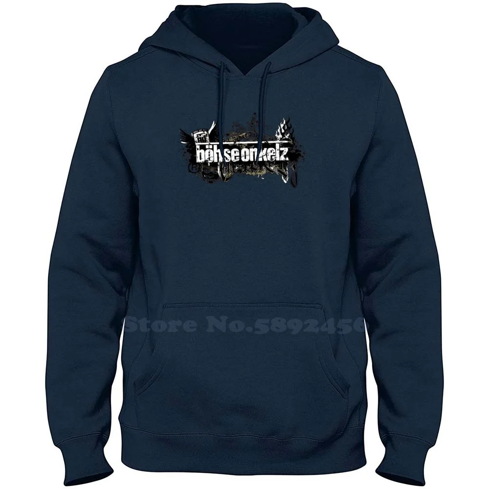 Böhse onkelz auf gute freunde langarm sweatshirt lässig baumwolle hoodie