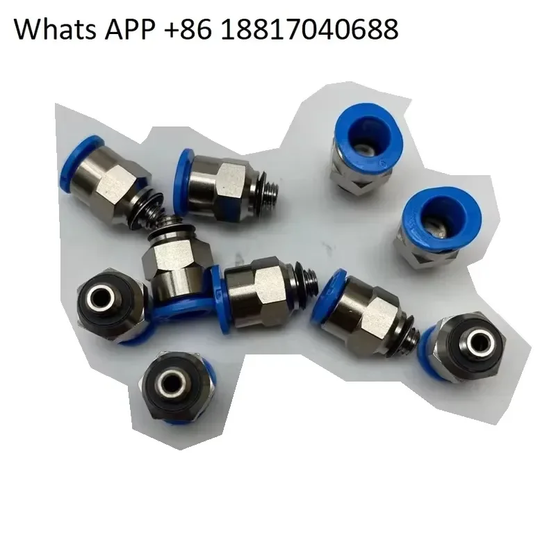 HOT 10PCS Quick Plug Connector for QSM-M5-6 153306 QSM-M6 6 132600 Pneumatic Genuine