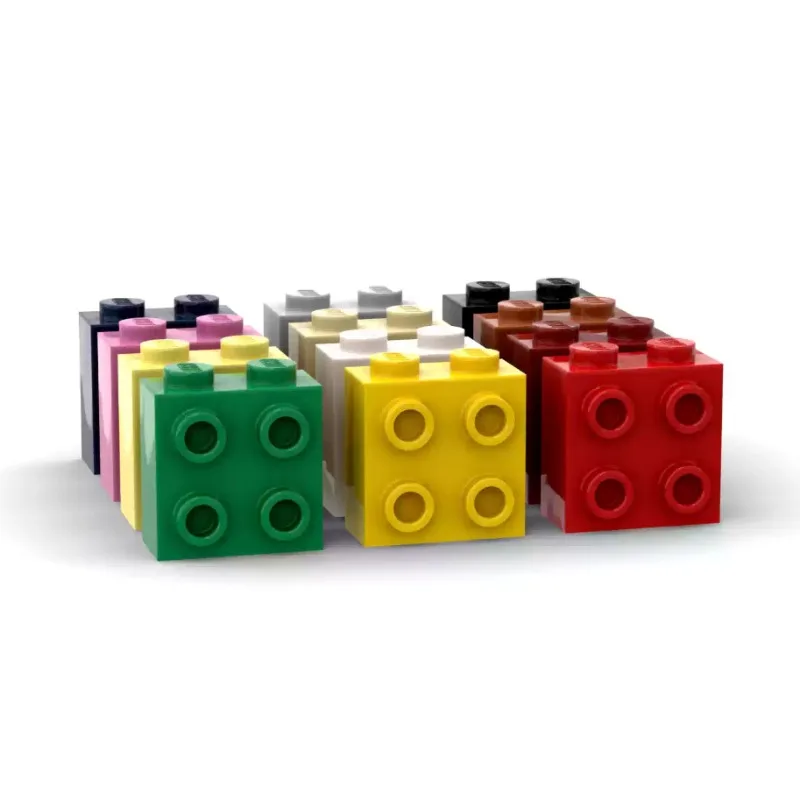20 SZTUK Części 22885 Specjalne 1x2x1 2/3 z 4 kołkami po 1 stronie DIY Klocki do układania Klocki Zabawki edukacyjne dla dzieci