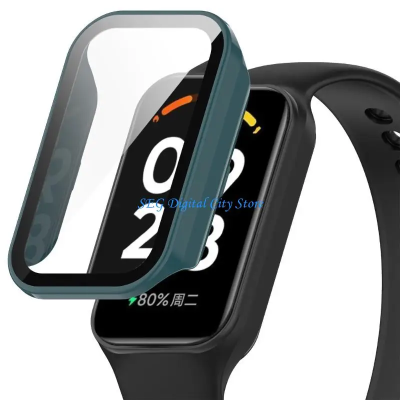 

U75B For Watch3 Full Edge-Screen Protector Case Watch Bumper-Shell Dustproof PC Cover