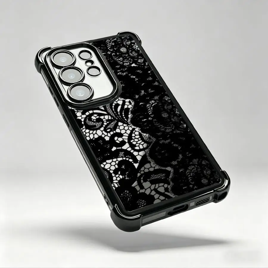 Trendy Floral Patterns Phone Cover Case for Samsung Galaxy 25 S21 S22 Plus S24 FE S23 S20 Ultra S25Edge Note 20 Ultra