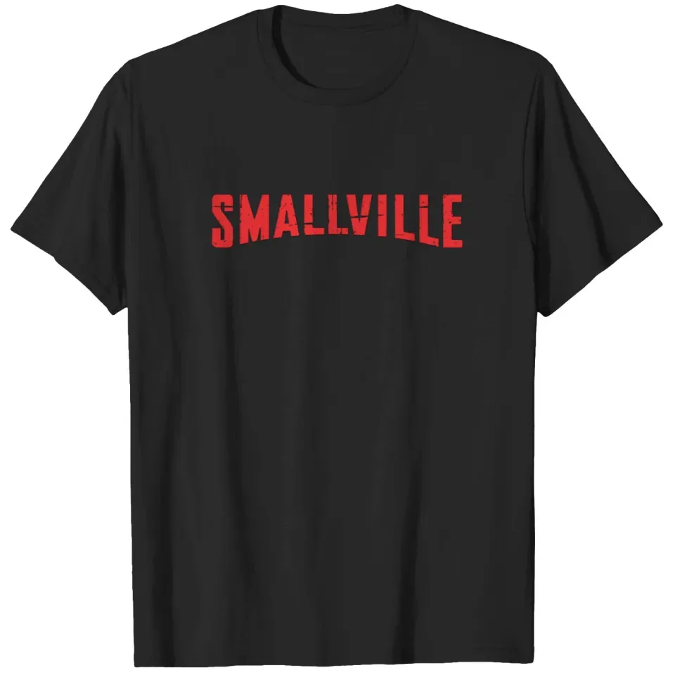 تي شيرت Smallville TV Show Logo للجنسين بمقاسات كاملة S-5XL متعدد الألوان